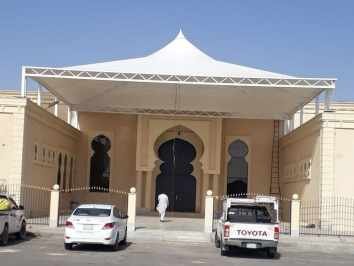 أسعار تركيب مظلات قماش الماني PVDF الاحساء